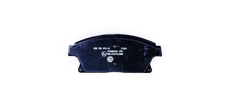 HELLA 8DB 355 015-241 Bremsbelagsatz, Scheibenbremsbelag f&uuml;r OPEL/CHEVROLET
