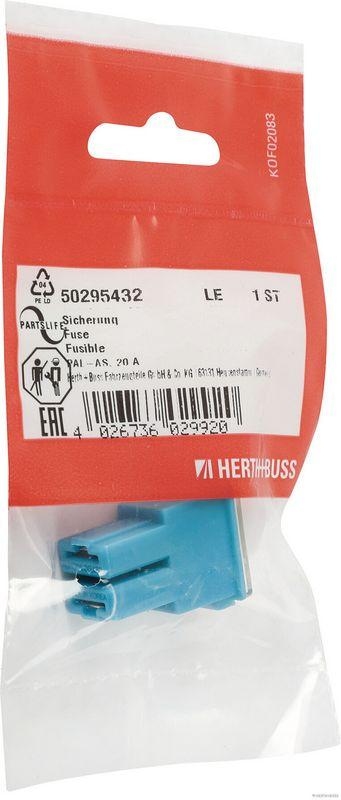 HERTH+BUSS 50295432 Sicherung PAL-AS, 20 A