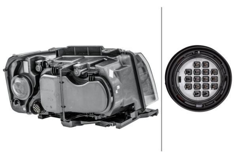 HELLA 1LJ 354 813-131 Hauptscheinwerfer, links für LANDROVER FREELANDER 2