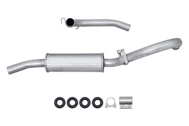 HELLA 8LD 366 031-861 Endschalld&auml;mpfer CITROEN;FIAT;PEUGEOT