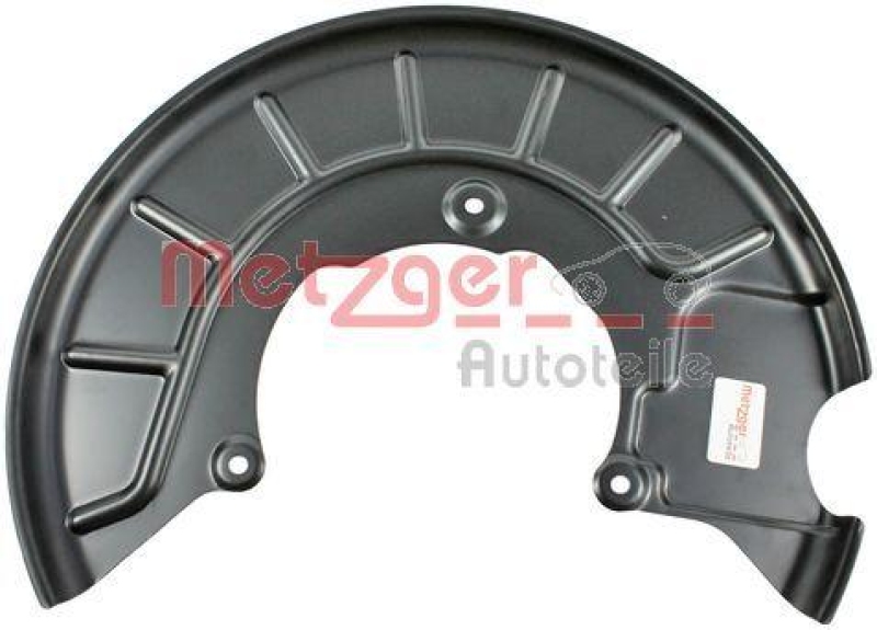 METZGER 6115030 Spritzblech, Bremsscheibe f&uuml;r AUDI/SEAT/SKODA/VW VA rechts