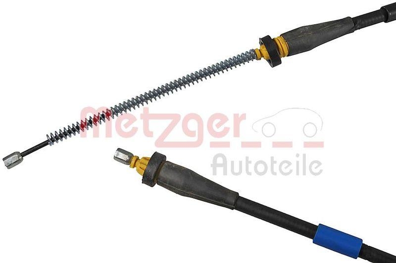 METZGER 11.6603 Seilzug, Feststellbremse f&uuml;r RENAULT hinten rechts