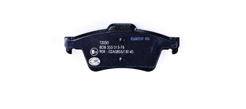 HELLA 8DB 355 015-761 Bremsbelagsatz, Scheibenbremsbelag f&uuml;r VOLVO/FORD