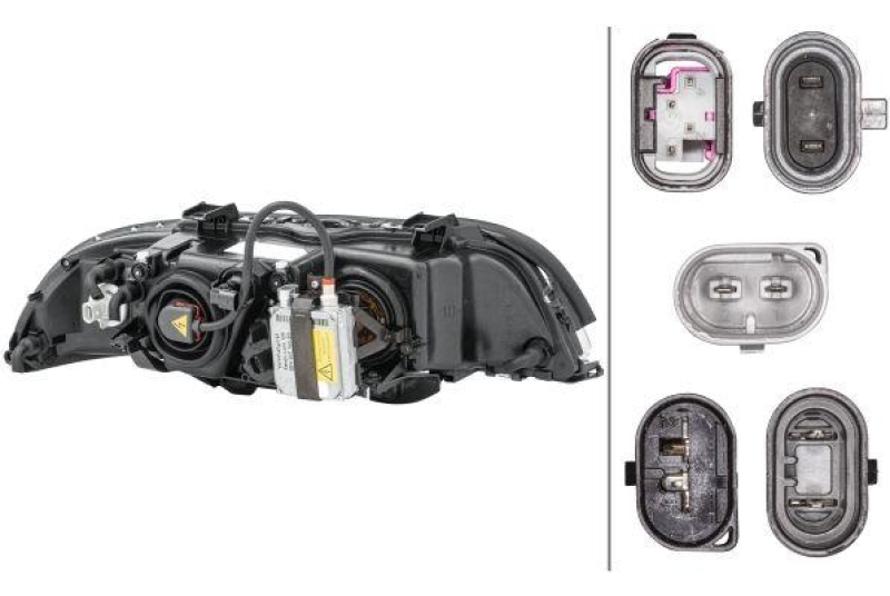 HELLA 1LL 008 052-591 Heckscheinwerfer links Xenon BMW