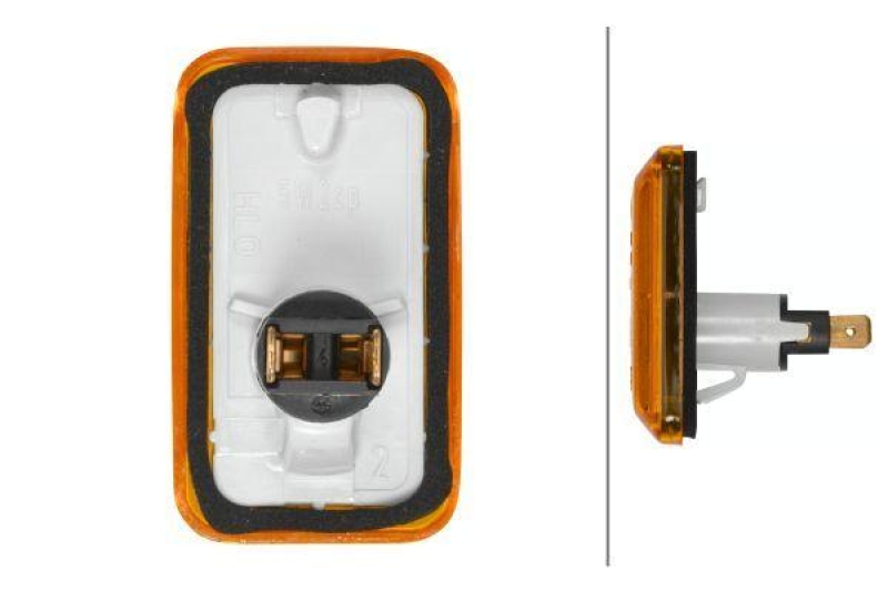 HELLA 2BM 003 647-021 Zusatz Blinkleuchte Halogen