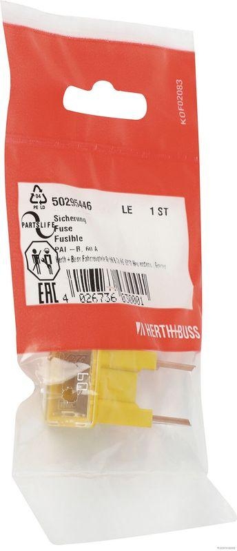 HERTH+BUSS 50295446 Sicherung PAL-B, 60 A