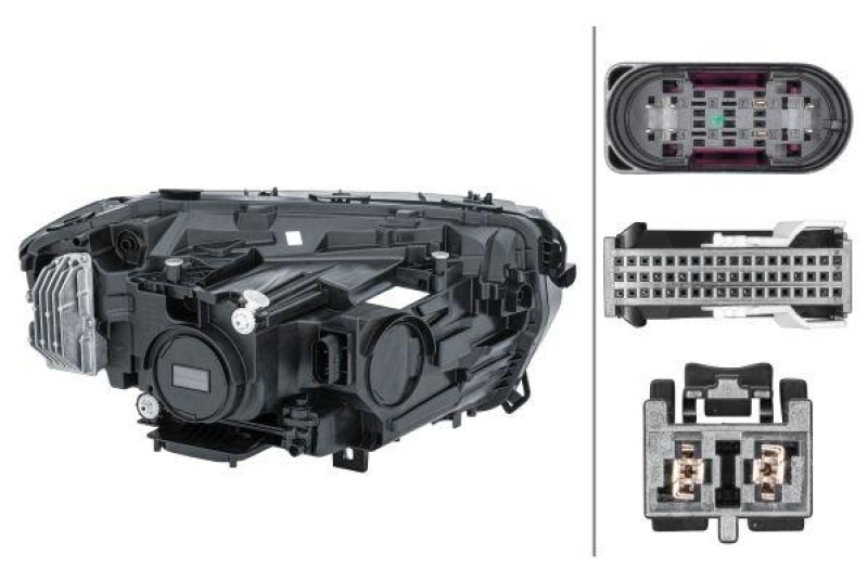 HELLA 1EX 014 530-311 Heckscheinwerfer links LED MB