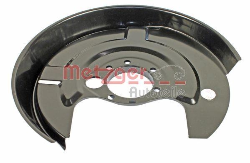 METZGER 6115047 Spritzblech, Bremsscheibe f&uuml;r AUDI HA links