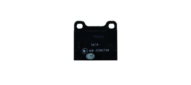 HELLA 8DB 355 017-441 Bremsbelagsatz, Scheibenbremsbelag f&uuml;r MB