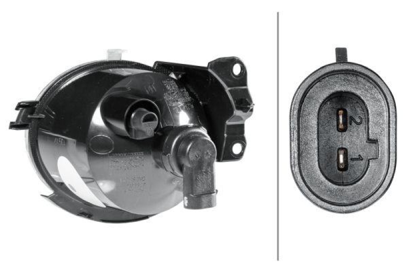 HELLA 2BA 011 109-041 Blinkleuchte rechts Halogen OPEL