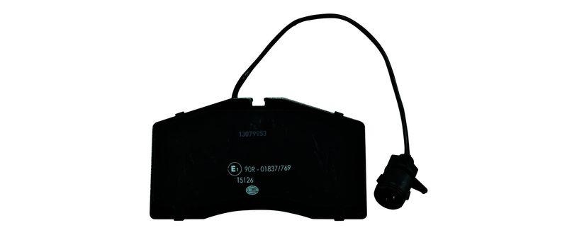 HELLA 8DB 355 018-491 Bremsbelagsatz, Scheibenbremsbelag f&uuml;r AUDI A8 (4D2/8)