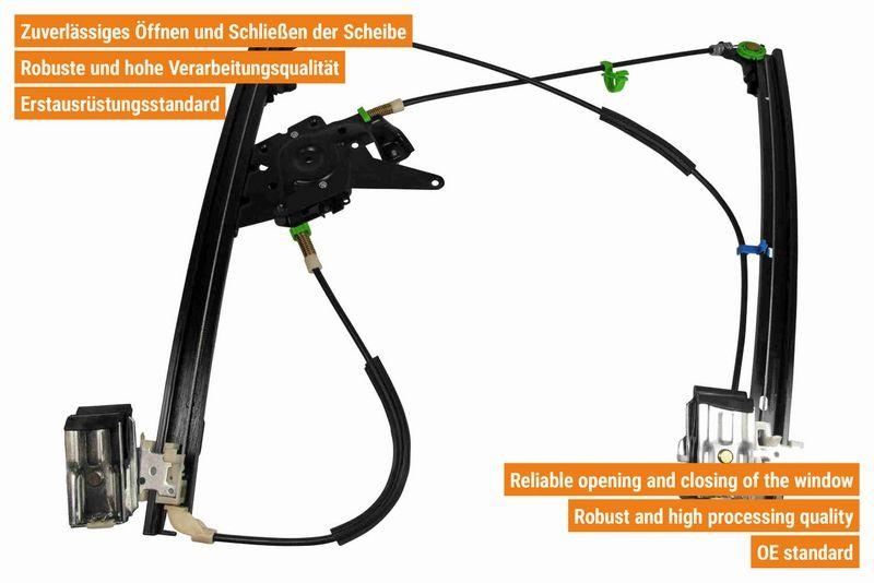 VAICO V10-6120 Fensterheber elektrisch vorne links, 2/4 -T&uuml;rer f&uuml;r VW