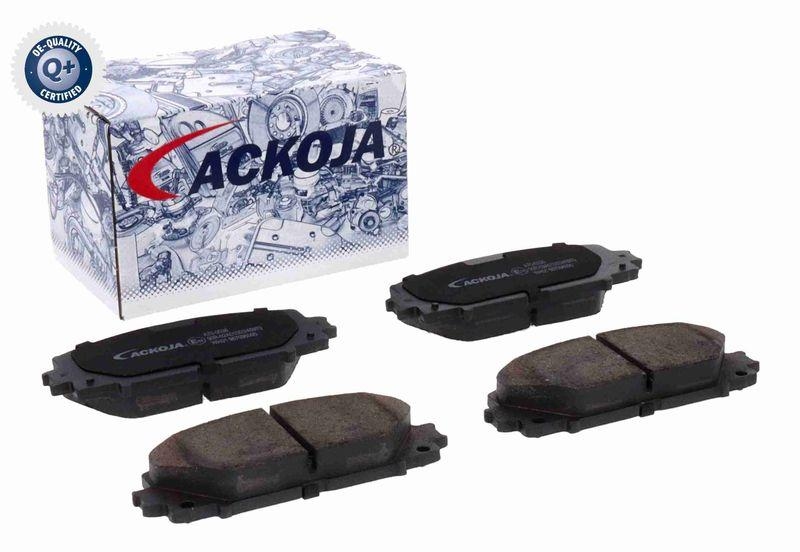 ACKOJA A70-0036 Bremsbelagsatz, Scheibenbremse f&uuml;r TOYOTA