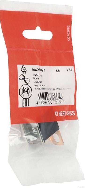 HERTH+BUSS 50295467 Sicherung PAL-CS, 80 A