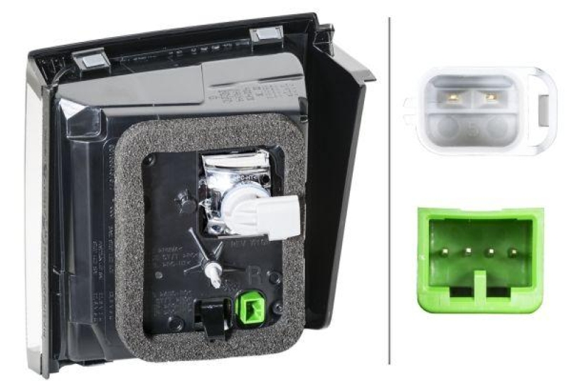 HELLA 2SA 354 831-021 Heckleuchte rechts LED LandRo