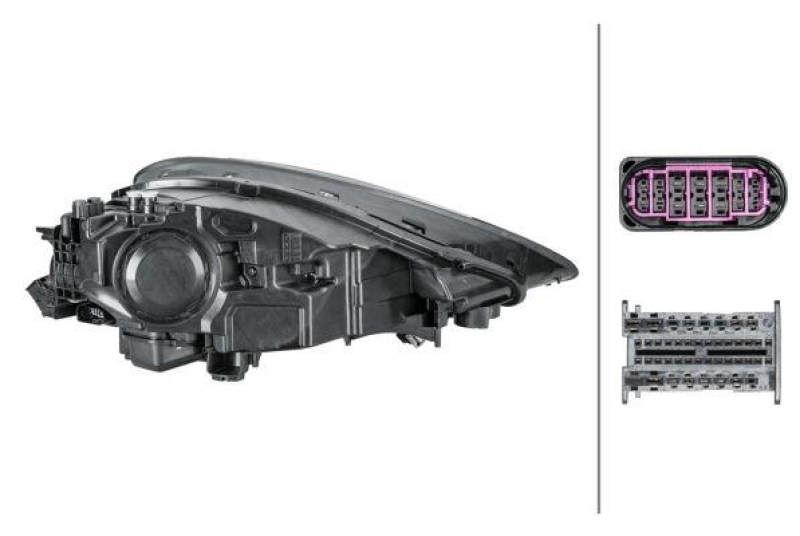 HELLA 1EX 014 690-031 Heckscheinwerfer links LED PORSCHE