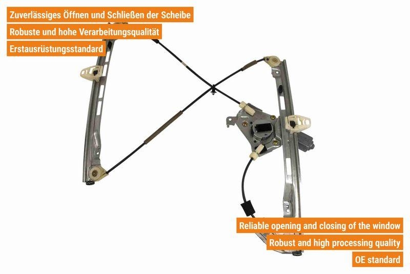 VAICO V42-0357 Fensterheber elektrisch vorne links f&uuml;r PEUGEOT