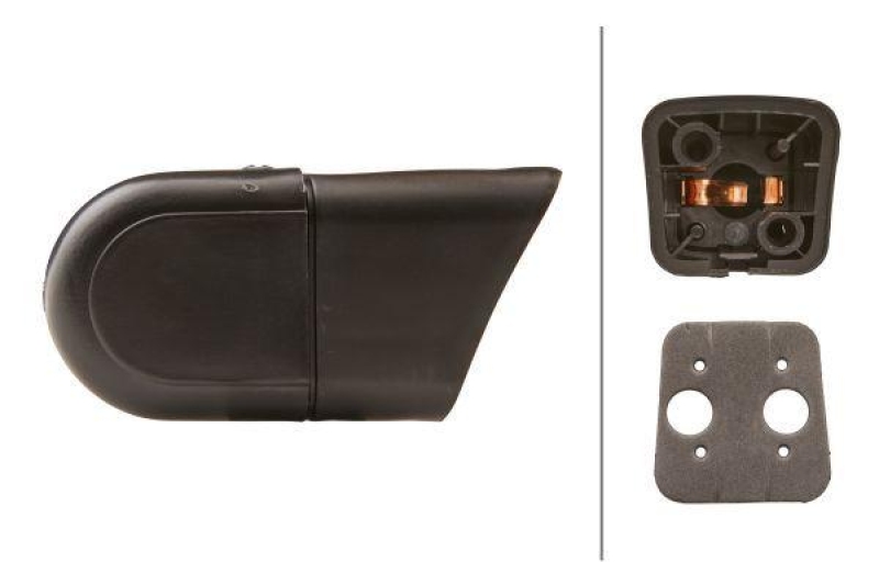 HELLA 2XS 004 237-291 Umrissleuchte Halogen