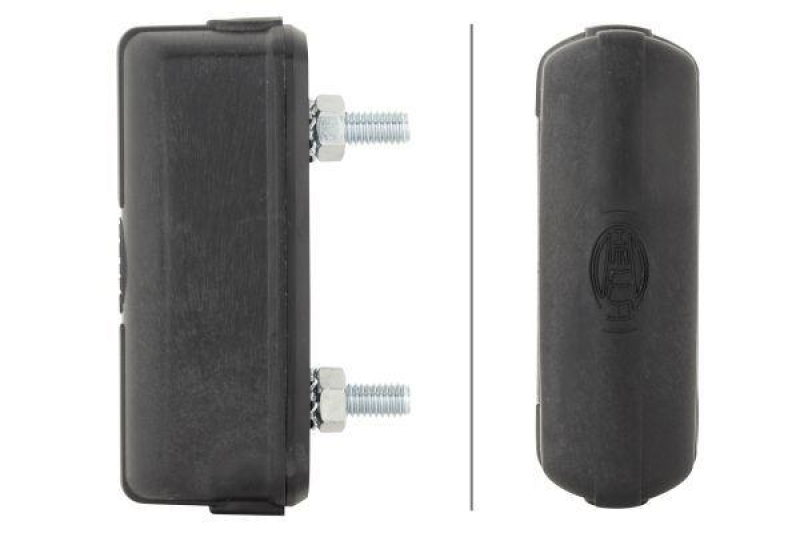 HELLA 2KA 001 389-101 Kennzeichenleuchte Halogen