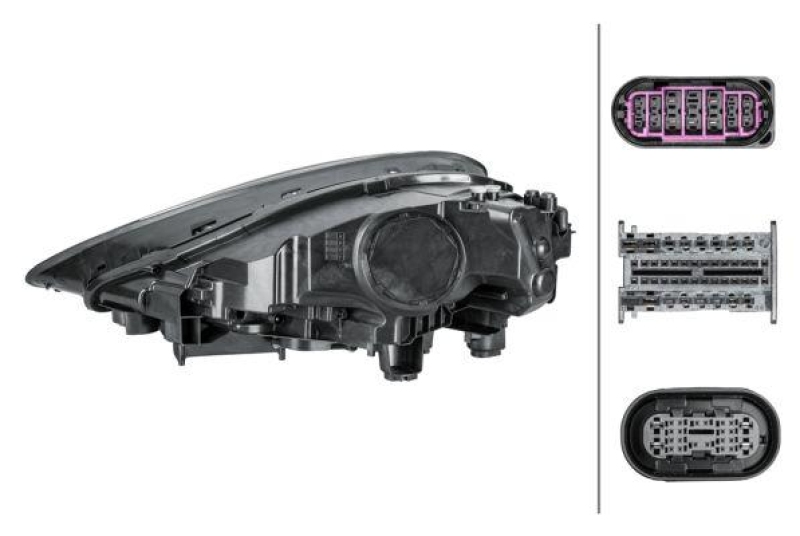 HELLA 1EX 014 690-081 Heckscheinwerfer rechts LED PORSCHE