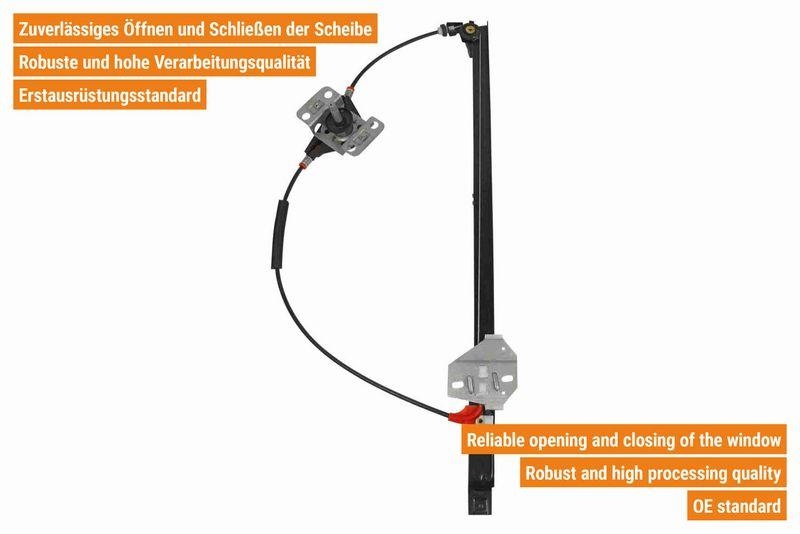 VAICO V10-6135 Fensterheber Manuell vorne links f&uuml;r VW