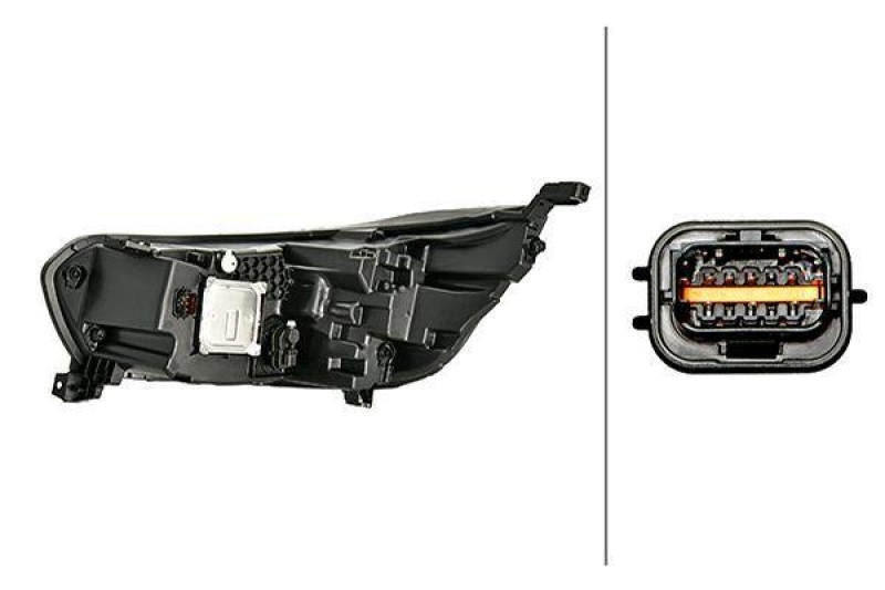 HELLA 1EX 014 721-621 Heckscheinwerfer rechts LED RENAULT
