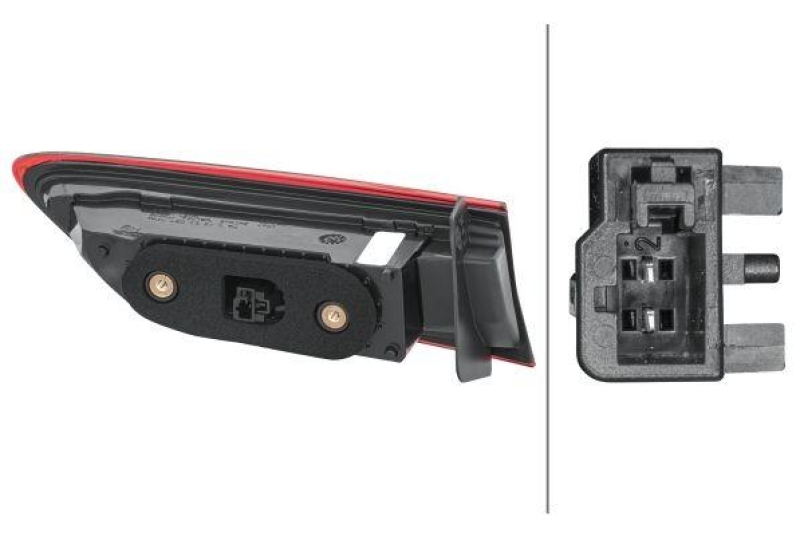 HELLA 2SA 354 856-041 Heckleuchte rechts LED SKODA