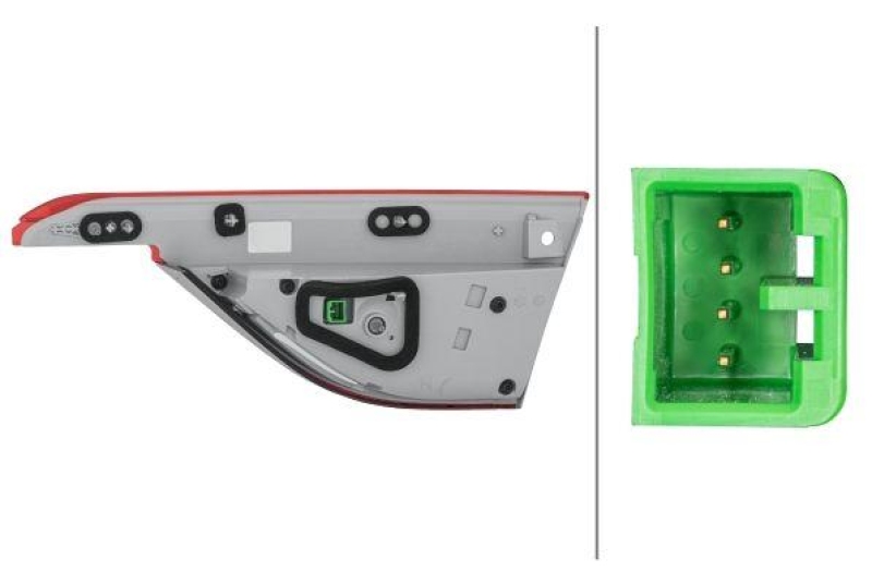 HELLA 2SA 354 868-011 Heckleuchte links LED JAGUAR