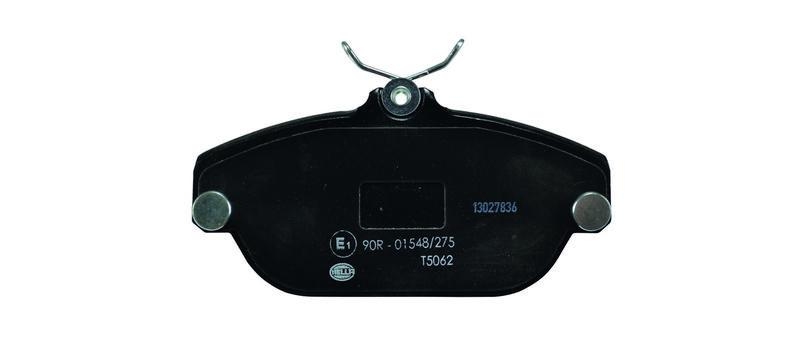 HELLA 8DB 355 018-001 Bremsbelagsatz, Scheibenbremsbelag f&uuml;r VOLVO