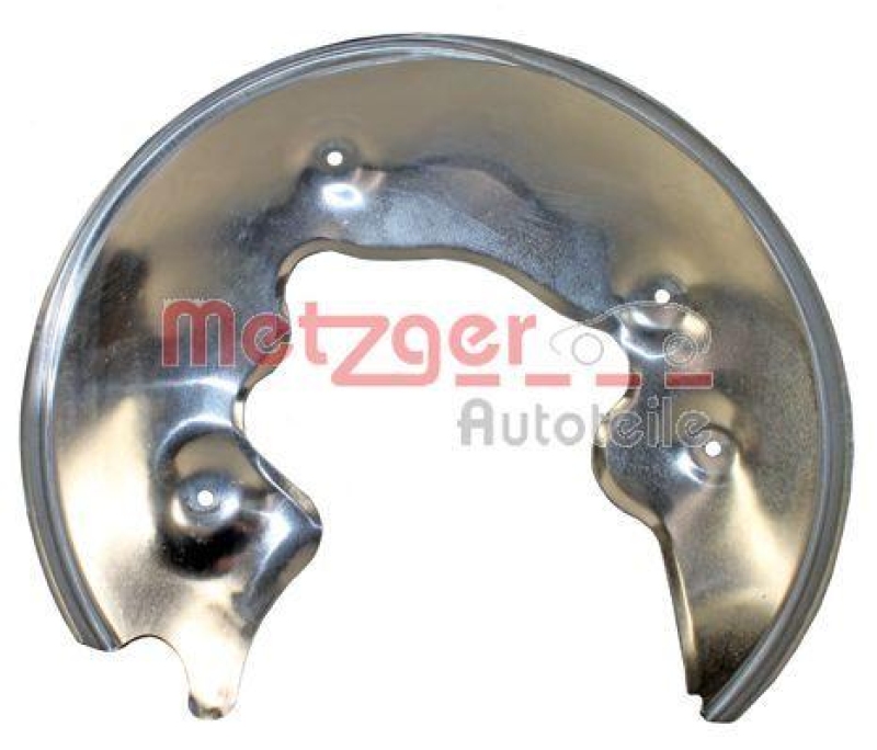 METZGER 6115077 Spritzblech, Bremsscheibe f&uuml;r AUDI HA links