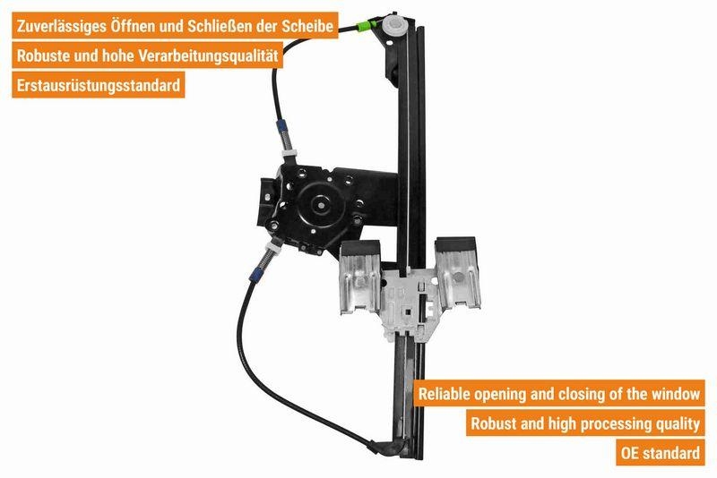 VAICO V10-6141 Fensterheber elektrisch hinten links für VW