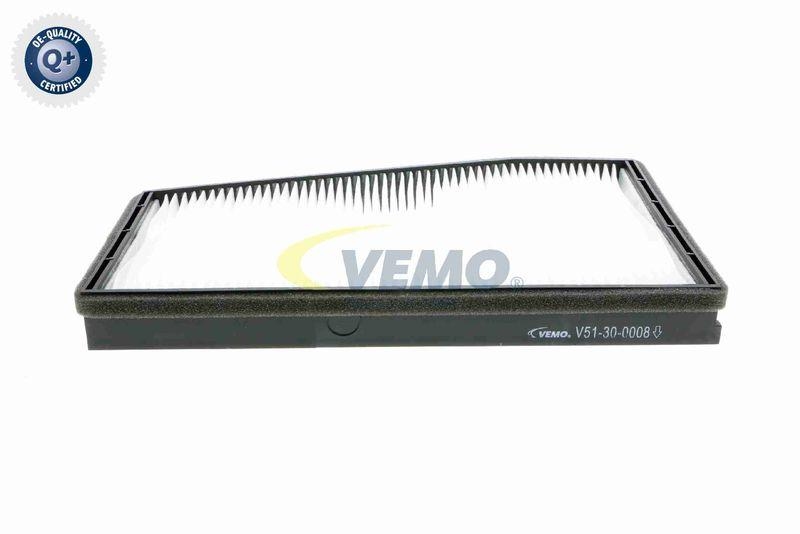 VEMO V51-30-0008 Filter, Innenraumluft 300x186x30 mm, Kunststoffrahmen Textiler f&uuml;r CHEVROLET