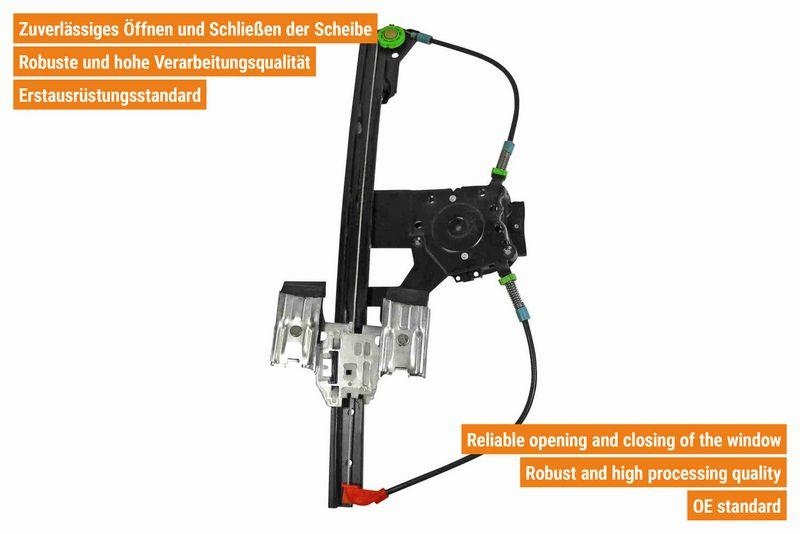 VAICO V10-6142 Fensterheber elektrisch hinten rechts für VW