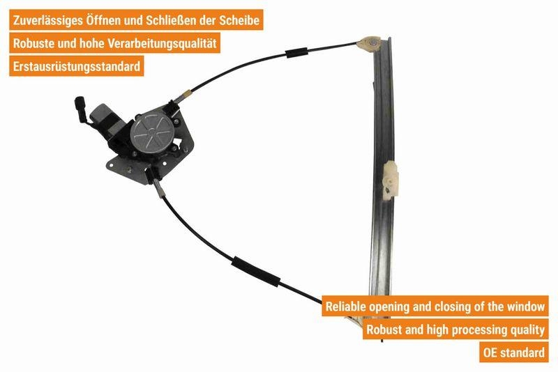 VAICO V46-0494 Fensterheber elektrisch vorne links f&uuml;r RENAULT