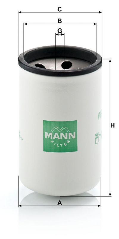 MANN-FILTER W 925 &Ouml;lfilter f&uuml;r John Deere