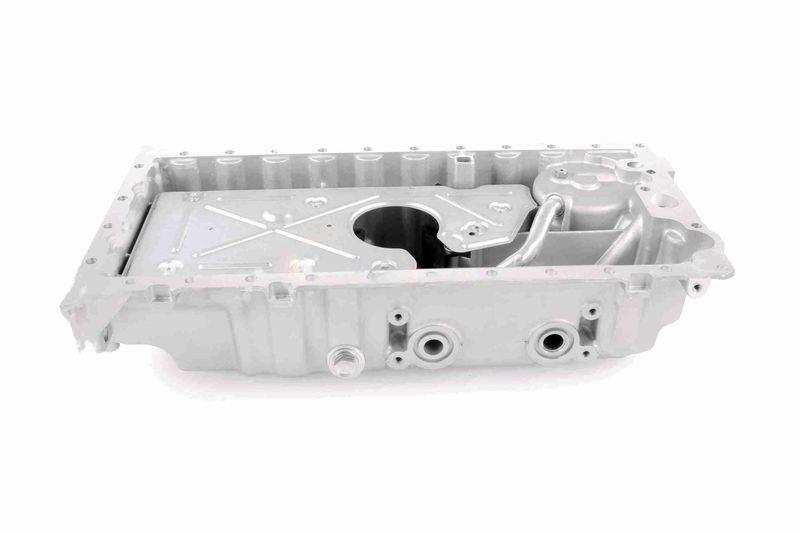 VAICO V95-0515 Ölwanne Aluminium, mit Bohrung für Ölniveausenso für VOLVO
