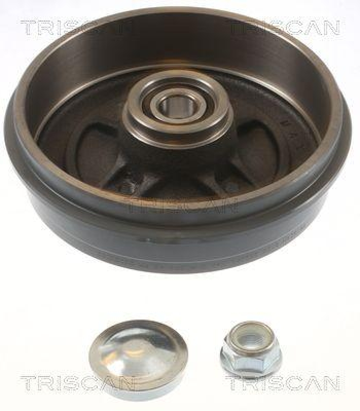 TRISCAN 8120 25226c Bremstrommel, Coated f&uuml;r Dacia, Renault