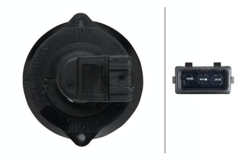 HELLA 2SB 009 001-387 Heckleuchte 66mm Hybrid