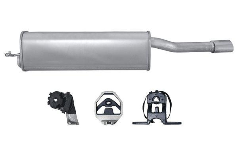 HELLA 8LD 366 032-311 Endschalld&auml;mpfer PEUGEOT