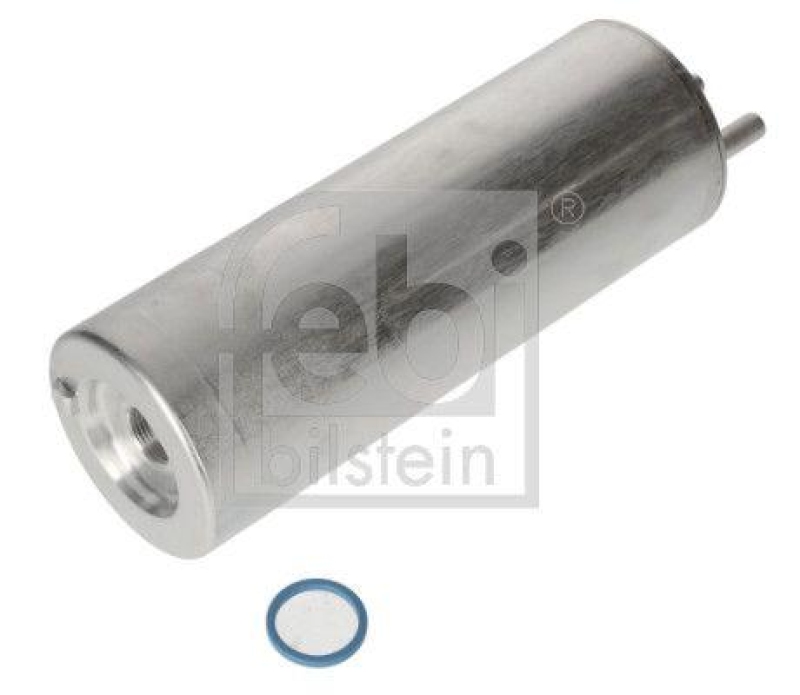 FEBI BILSTEIN 183406 Kraftstofffilter mit Dichtring f&uuml;r VW-Audi