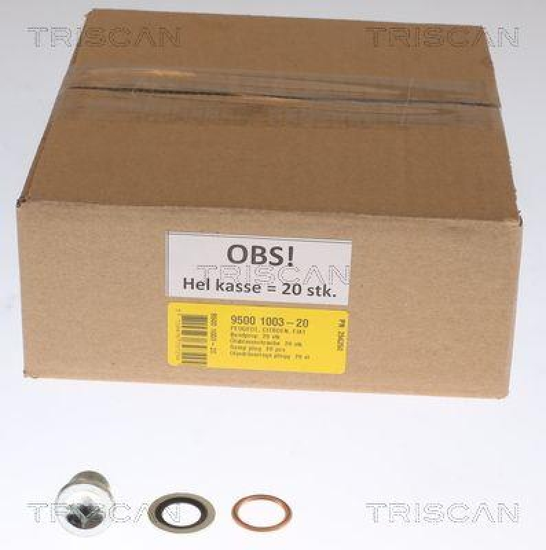 TRISCAN Verschlussschraube, &Ouml;lwanne