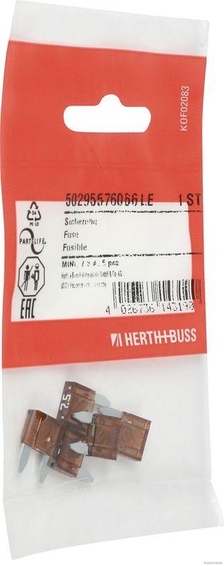 HERTH+BUSS 50295576066 Sicherung MINI, 7,5 A, 5 pcs