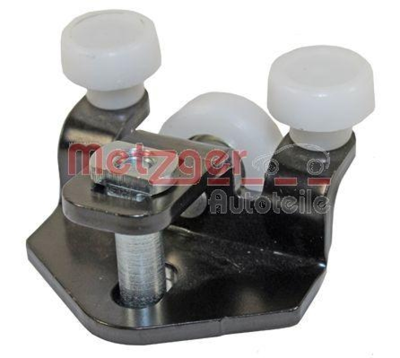 METZGER 2310048 Rollenf&uuml;hrung, Schiebet&uuml;r f&uuml;r MB/VW rechts OBEN OHNE HALTER