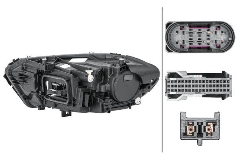 HELLA 1EX 015 091-821 Heckscheinwerfer rechts LED MB