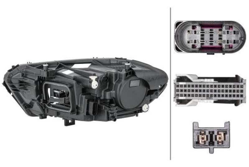 HELLA 1EX 015 091-861 Heckscheinwerfer rechts LED MB