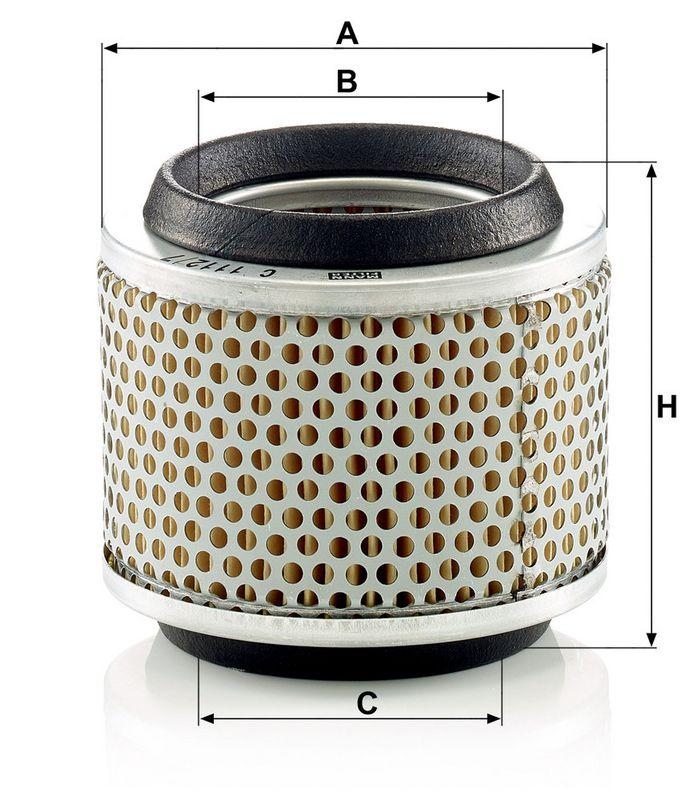 MANN-FILTER C 1112/7 Luftfilter