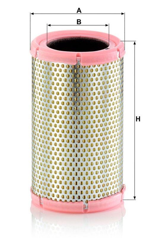 MANN-FILTER C 1145/6 Luftfilter f&uuml;r Renault