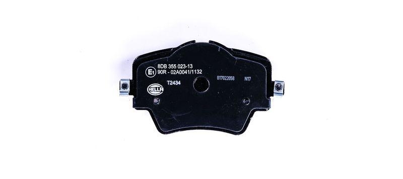 HELLA 8DB 355 023-131 Bremsbelagsatz, Scheibenbremsbelag f&uuml;r BMW/MINI
