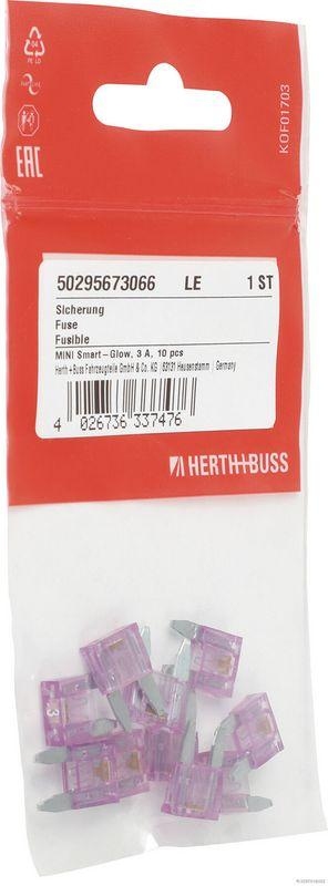 HERTH+BUSS 50295673066 Sicherung MINI Smart-Glow, 3 A, 10 pcs