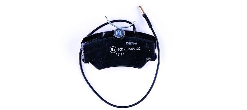 HELLA 8DB 355 018-401 Bremsbelagsatz, Scheibenbremsbelag f&uuml;r P.S.A